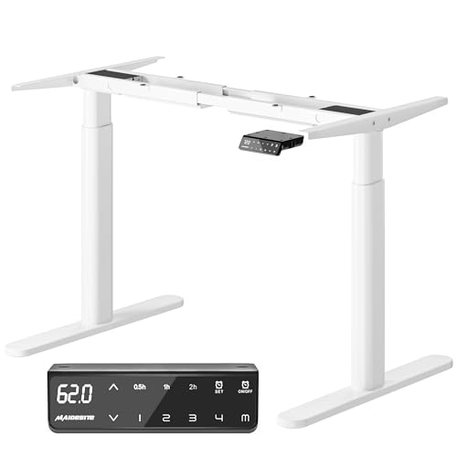 Amazon | Maidesite 電動昇降デスク EL2 脚のみ 高さ72-120cm 幅